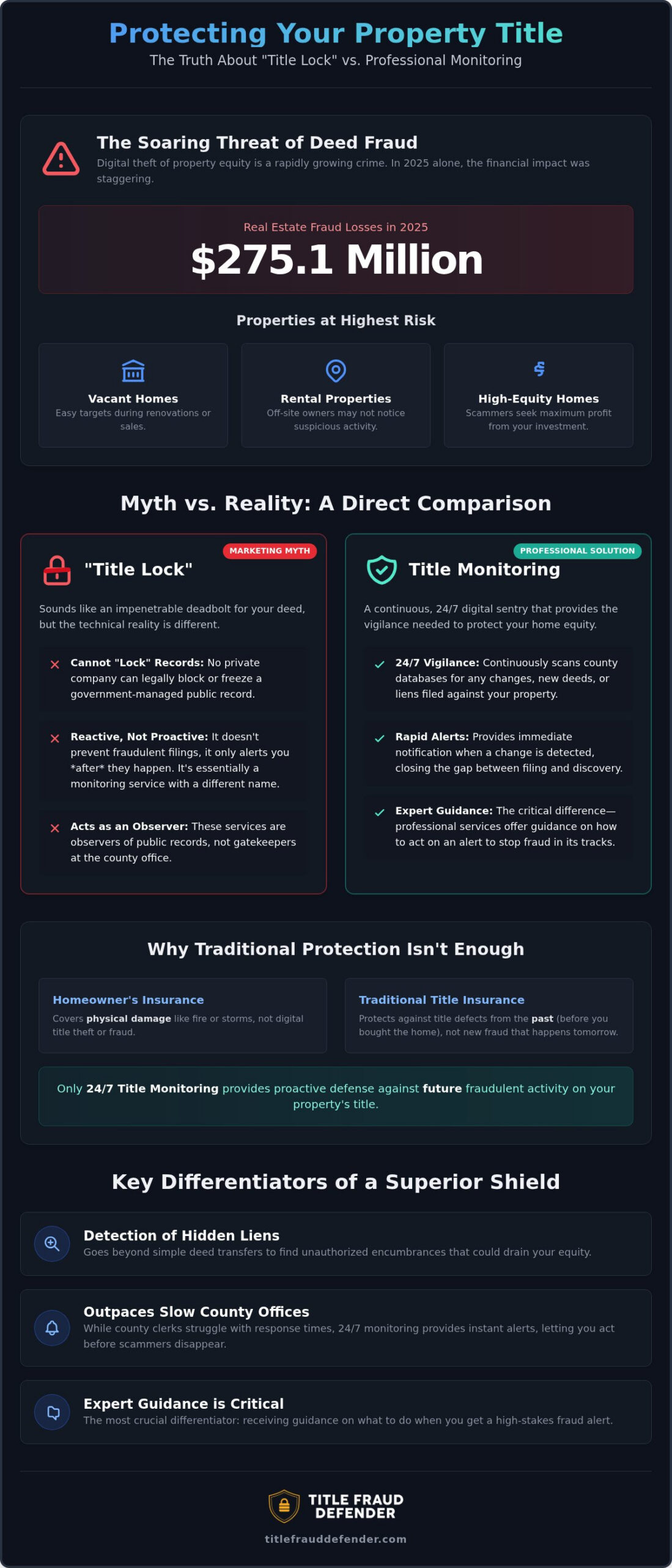 Title Lock vs. Title Monitoring Service: Which Actually Protects Your Home in 2026?
