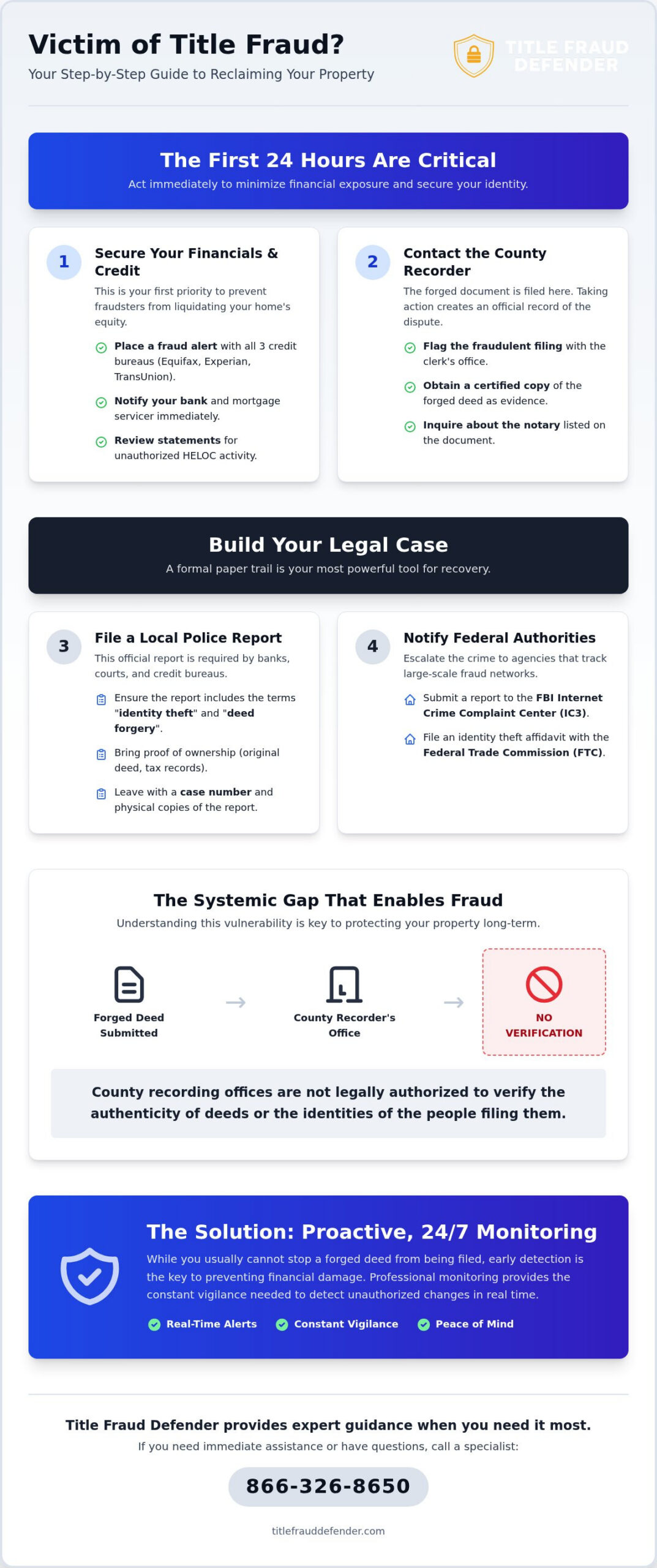 Title Fraud Recovery: A Step-by-Step Guide