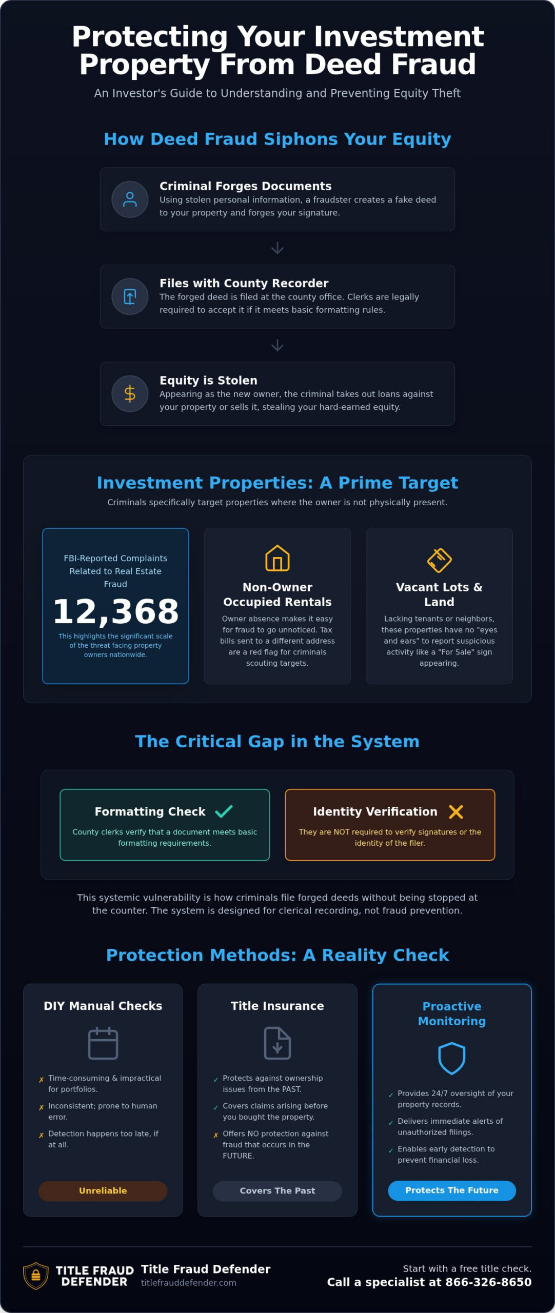 Protecting Investment Property from Deed Fraud: 2026 Guide