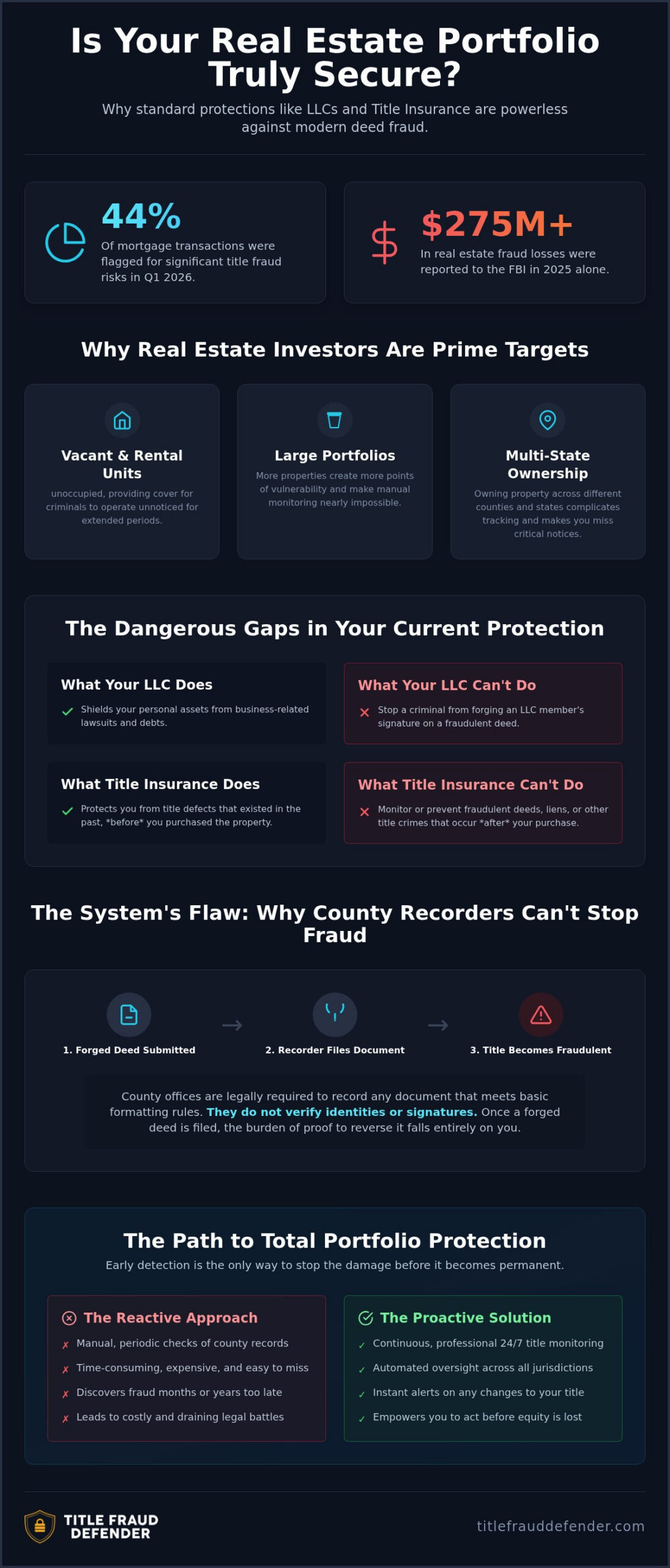 Real Estate Investor Portfolio Protection: Securing Your Deeds and Equity